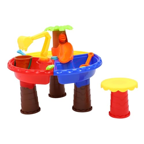 KICHOUSE 1 Satz mit Sandpoolspielzeug Strandsandtisch interessantes Sandspielzeug Lernspielzeug für Strandtisch Plastik von KICHOUSE