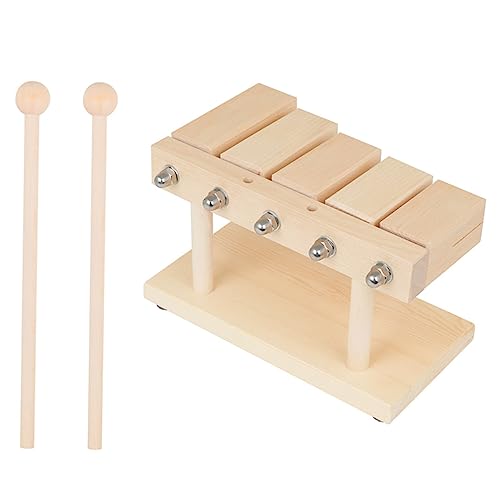 KICHOUSE 1 Set 5 Ton Bangzi Chinesischer Block Kinderspielzeug Instrumente Musikspielzeug Kinderinstrument Kindermusikinstrument Holzschlagblock Musikspielzeug Für Ahorn von KICHOUSE