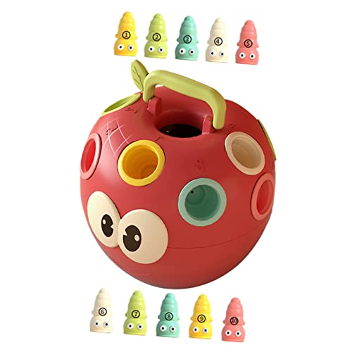 KICHOUSE 1 Set Apfel Formblöcke Match Kleinkindblöcke Lernspielzeug Farbabgleich Bausteine Bauspielzeug Bauklötze Lernblöcke Stapelspielzeug Bauchmuskeln KICHOUSE 1 Set Apfel Formblöcke Match Kleinkindblöcke Lernspielzeug Farbabgleich Bausteine Bauspielzeug Bauklötze Lernblöcke Stapelspielzeug Bauchmuskeln von KICHOUSE