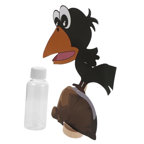 KICHOUSE 1 Set DIY Krähe Trinkwasser Wissenschaft Experiment Kits Für Kinder Klassenzimmer Wissenschaft Spielzeug Verbesserung Der Praktischen Fähigkeiten Spielzeug Für Kindergarten von KICHOUSE
