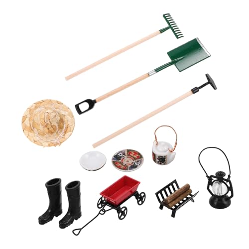KICHOUSE Miniatur-küchenspielset Mini-Spielzeug Für Mädchen Puppenhaus-Dekorationen Puppenhausmöbel Aus Kunststoff Puppenhaus-küchenzubehör KICHOUSE Miniatur-küchenspielset Mini-Spielzeug Für Mädchen Puppenhaus-Dekorationen Puppenhausmöbel Aus Kunststoff Puppenhaus-küchenzubehör von KICHOUSE