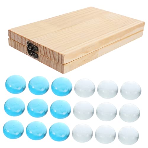 KICHOUSE 1 Set Faltbares Edelsteinschach Denkspiel Puzzlespiel Brettspiel Mancala Spiel Brettspiele Für Erwachsene Logiktraining Schach Mancala Faltbrett Mancala Mancala von KICHOUSE