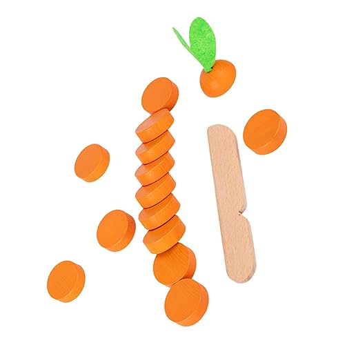 KICHOUSE 1 Set Frühe Bildung Puzzle Schneiden Lebensmittel Schneiden Küche Schneiden Schneiden Für Frühe Pädagogische Schneiden Schokolade Holz von KICHOUSE