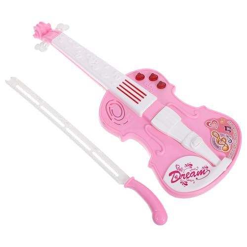 KICHOUSE 1 Set Geigenspielzeug für Kinder: Musikinstrument mit realistischem Design und einfacher Spielfunktion – Kleinkindgeige für frühes Musiklernen, süß und tragbar von KICHOUSE