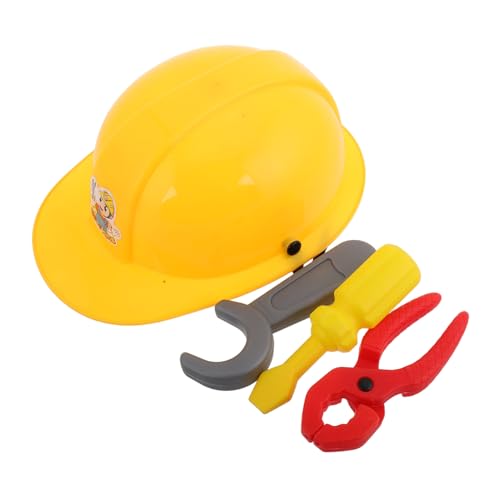 KICHOUSE 1 Set Ingenieur Set Rollenspiel Konstruktion Rollenspiel Konstruktionsausrüstung Bauarbeiter Realistische Rollenspiel Werkzeuge Reparatursatz Aus Kunststoff von KICHOUSE