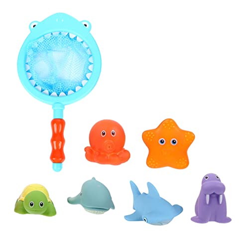 KICHOUSE 1 Set Duschspielzeug Cartoon-Tier-badespielzeug Wasserspielspielzeug Frühlernspielzeug Lustiges Badespielzeug Für Babys von KICHOUSE