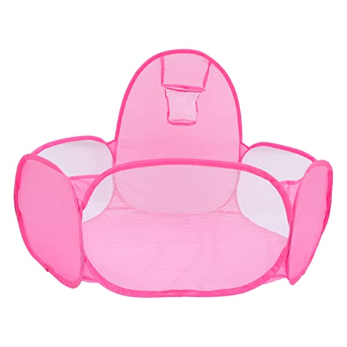 KICHOUSE 1 Set Kinderzelt Kinderbällebad Große Kinderbällebäder Kinderzelt Kinderbällebad Mit Bällen Inklusive Großes Bällebad Für Kleinkinder Kleinkinderbällebad Kinderschaumbällebad Rosa von KICHOUSE
