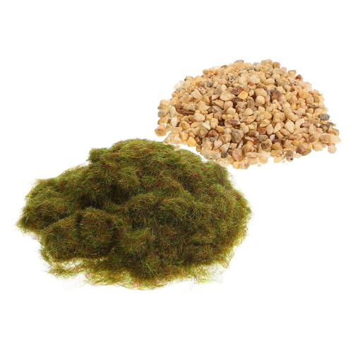 KICHOUSE In-1 -gelände-kit 30 G Gemischtes 100 G Steine Kunstteppich Für Modelle Tisch Zum Basteln Dekorative Landschaftsmaterialien KICHOUSE In-1 -gelände-kit 30 G Gemischtes 100 G Steine Kunstteppich Für Modelle Tisch Zum Basteln Dekorative Landschaftsmaterialien von KICHOUSE