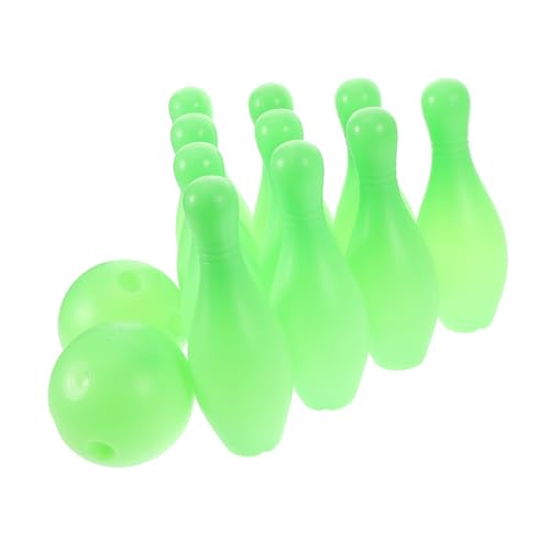 KICHOUSE 1 Set Leuchtendes Bowling-Set Für Kinder, Lustiges Mini-bowlingspiel Mit Kunststoffnadeln Und Bällen, Aktivitäten Für Kleinkinder, Sport Und Feinmotorik-Training, Bowlingspiel KICHOUSE 1 Set Leuchtendes Bowling-Set Für Kinder, Lustiges Mini-bowlingspiel Mit Kunststoffnadeln Und Bällen, Aktivitäten Für Kleinkinder, Sport Und Feinmotorik-Training, Bowlingspiel von KICHOUSE