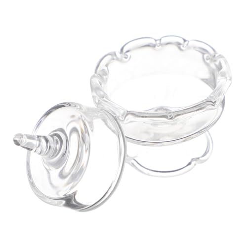 KICHOUSE 1 Set Mini -kuchenständer Miniatur Dessert Käse Süßigkeiten Teller Mini -kuchenhalter Mit Kuppelabdeckung KICHOUSE 1 Set Mini -kuchenständer Miniatur Dessert Käse Süßigkeiten Teller Mini -kuchenhalter Mit Kuppelabdeckung von KICHOUSE