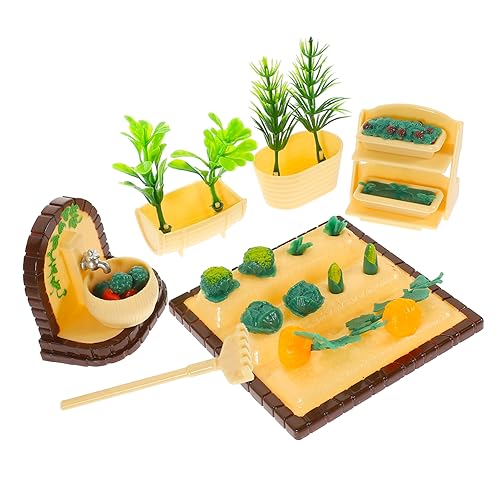 KICHOUSE 1satz Miniatur Bauernhof Realistisches Modell Für Puppenhäuser Und Mini Landschaften Kreatives Spielzeug Fantasie Dekoration Für Kinderzimmer Und Garten von KICHOUSE