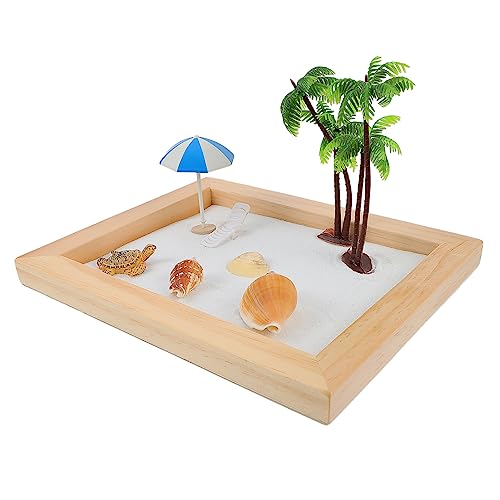 KICHOUSE Erstellen Sie Einen Zen-Garten Mit Miniaturlandschaft Schreibtisch-tischdekoration Fürs Büro von KICHOUSE