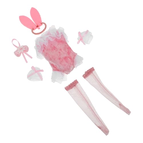 KICHOUSE 1 Set Puppe Hase Kleidung Puppe Zubehör Kopfbedeckung Spitze Socke Ärmel Halskette Outfit Puppe Kleidung Puppe Outfits Für Weihnachten Geburtstag KICHOUSE 1 Set Puppe Hase Kleidung Puppe Zubehör Kopfbedeckung Spitze Socke Ärmel Halskette Outfit Puppe Kleidung Puppe Outfits Für Weihnachten Geburtstag von KICHOUSE