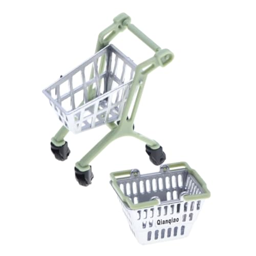 KICHOUSE Puppenhaus-Miniatur-einkaufskorb Supermarkt-Szene Zubehör-Set Spielzeug-einkaufswagen Für Jungen Und Mädchen Kreativität Rollenspiele KICHOUSE Puppenhaus-Miniatur-einkaufskorb Supermarkt-Szene Zubehör-Set Spielzeug-einkaufswagen Für Jungen Und Mädchen Kreativität Rollenspiele von KICHOUSE