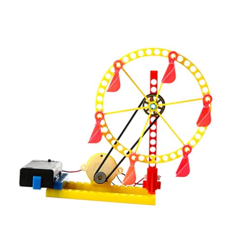 KICHOUSE 1 Set Riesenradherstellung Kinderspielzeug Riesenrad Experimentierspielzeug Stammspielzeug Wissenschaftslernset DIY Lernsets Experimentierspielset Riesenrad DIY Spielset von KICHOUSE