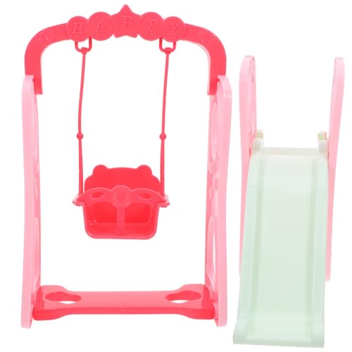 KICHOUSE 1 Set Vergnügungspark Puppenhaus Spielplatz Miniatur Puppenhaus Schaukel Winzige Miniatur Rutsche Dekorationen Miniatur Schaukel Puppenhaus Puppenhaus Rutsche KICHOUSE 1 Set Vergnügungspark Puppenhaus Spielplatz Miniatur Puppenhaus Schaukel Winzige Miniatur Rutsche Dekorationen Miniatur Schaukel Puppenhaus Puppenhaus Rutsche von KICHOUSE