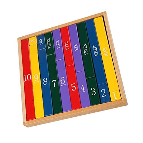 KICHOUSE 1 Stück Bausteine Lehrmittel Puzzle rätselbuch Toys Puzzlekarte Frühpädagogisches Mathematik kognitives hölzern Colorful KICHOUSE 1 Stück Bausteine Lehrmittel Puzzle rätselbuch Toys Puzzlekarte Frühpädagogisches Mathematik kognitives hölzern Colorful von KICHOUSE