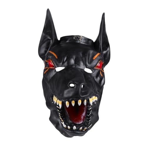 KICHOUSE 1 Stück Halloween Ball Dress Up Gruselige Wolfshaubenmaske Horror Halloween Wolfskostümmaske Gruselige Halloweenmaske Halloween Gruselige Masken Wolfskopfmaske Gruselige Maske von KICHOUSE