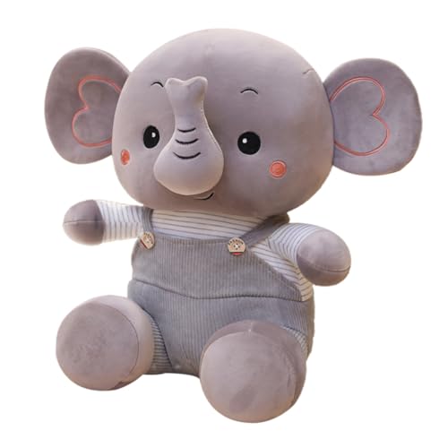 KICHOUSE 1 Stück -Hund-Puppe Puppen kinderpuppe kinderknallzeug Toys for Cartoon-Plüschpuppe Plüschtier Stofftierpuppe Super weicher Kurzplüsch Grey von KICHOUSE