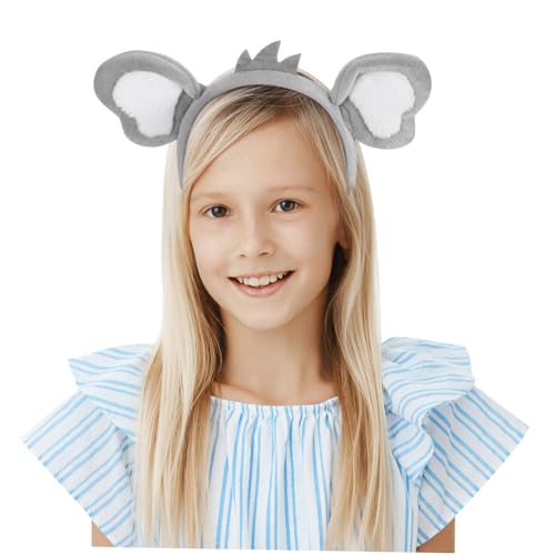 KICHOUSE 1 Stück Kawaii Ohren Haarreif Lustiges Kostüm Haarzubehör für Fotoshootings und Partys Leicht Atmungsaktiv und Bequem für Halloween und Karneval von KICHOUSE
