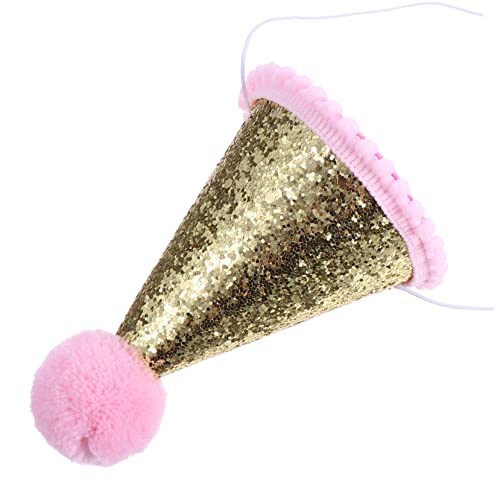 KICHOUSE 1 Stück Kindergeburtstagsmütze Kegelgeburtstagshüte Mädchen Hüte Prinzessin partyhüte Kinderparty Hut Party-Foto-Requisite glitzernder geburtstagshut Vlies Rosa KICHOUSE 1 Stück Kindergeburtstagsmütze Kegelgeburtstagshüte Mädchen Hüte Prinzessin partyhüte Kinderparty Hut Party-Foto-Requisite glitzernder geburtstagshut Vlies Rosa von KICHOUSE