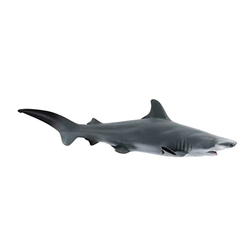 KICHOUSE 1 Stück Meereslebewesen Simulationshai-Figurenmodell Hai Lernspielzeug tierfiguren für kindergeschenk Simulation Tiere Hai- Hai-Modell Plastik Light Grey von KICHOUSE