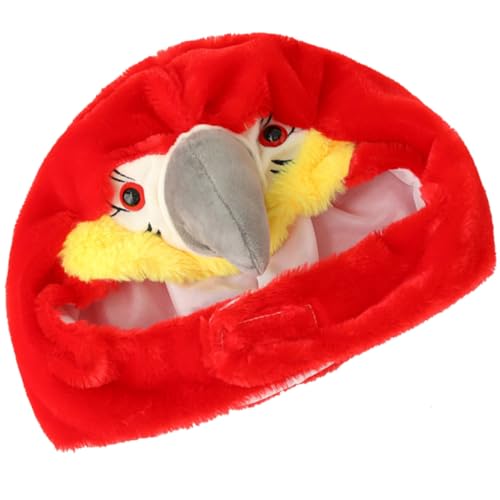 KICHOUSE 1 Stück Papagei Kopfbedeckung Lustige Hüte Tierischer Cosplay-hut Partyhut Tiere Kostümhüte Partykostüm Hut Partyhüte Für Plüschmütze Rot Plüsch Und Pp Baumwolle KICHOUSE 1 Stück Papagei Kopfbedeckung Lustige Hüte Tierischer Cosplay-hut Partyhut Tiere Kostümhüte Partykostüm Hut Partyhüte Für Plüschmütze Rot Plüsch Und Pp Baumwolle von KICHOUSE