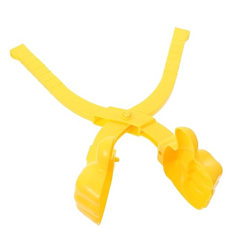 KICHOUSE 1 Stück Schneeball-Clip Schneeball-Maker-Clips Schneeballhersteller schneeballmaschinen schneeballzange Schneeballformungsspielzeug Kinderspielzeug Schneeballklemme Plastik Yellow KICHOUSE 1 Stück Schneeball-Clip Schneeball-Maker-Clips Schneeballhersteller schneeballmaschinen schneeballzange Schneeballformungsspielzeug Kinderspielzeug Schneeballklemme Plastik Yellow von KICHOUSE