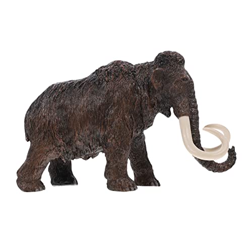 KICHOUSE 1 Stück Simulation Modell Elefant Tierfigur Realistisches für Dekoration Umweltfreundliches Material Detailgetreue Ausführung Lernspielzeug für Zuhause von KICHOUSE