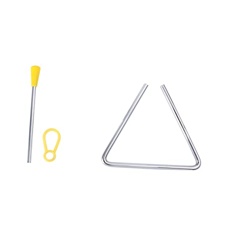 KICHOUSE 1 Stück Triangel Musikspielzeug für Pädagogisches Percussion Instrument Musikalischen Früherziehung für Kindergarten und Zuhause von KICHOUSE