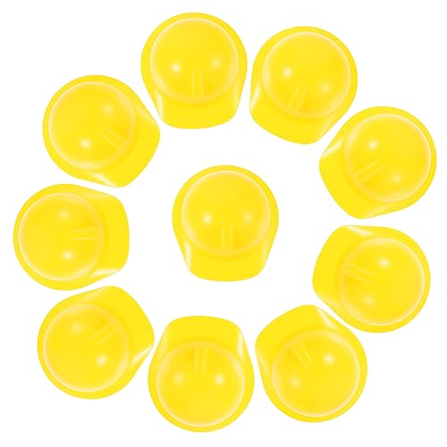 KICHOUSE 10 Stück Helmmodellspielzeug Minihelm für Puppe Größe Kleiner Helm Mini-Puppenhelme Miniatur-Bauhut Cake Topper Helm Mini-Sicherheitshut aus Kunststoff Abs Yellow KICHOUSE 10 Stück Helmmodellspielzeug Minihelm für Puppe Größe Kleiner Helm Mini-Puppenhelme Miniatur-Bauhut Cake Topper Helm Mini-Sicherheitshut aus Kunststoff Abs Yellow von KICHOUSE