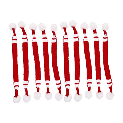 KICHOUSE 10 Stück Mini-Schal Mini-Weihnachtsmütze und Schal Mini-Weihnachtsmütze Schal Mädchen Babypuppe Lappen puppenschal mini schal Partyzubehör dekorative Wollschals Garn rot KICHOUSE 10 Stück Mini-Schal Mini-Weihnachtsmütze und Schal Mini-Weihnachtsmütze Schal Mädchen Babypuppe Lappen puppenschal mini schal Partyzubehör dekorative Wollschals Garn rot von KICHOUSE