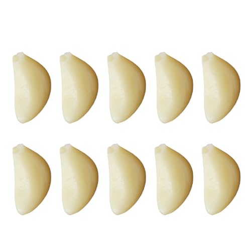 KICHOUSE 10 Stück Simulierter Knoblauch dekorativer künstlicher Knoblauch lebensechter gefälschter Knoblauch fensterdeko tischdeko esstisch Simulation Knoblauchdekor Knoblauch-Stütze PVC KICHOUSE 10 Stück Simulierter Knoblauch dekorativer künstlicher Knoblauch lebensechter gefälschter Knoblauch fensterdeko tischdeko esstisch Simulation Knoblauchdekor Knoblauch-Stütze PVC von KICHOUSE