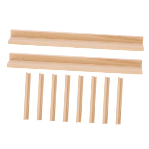 KICHOUSE 10 Stück Teiliges Holz Domino Rack für Desktop Multifunktionale Ständer für Domino und Buchstaben Anzeigen DIY Holz Basissystem für Elegantes Design und Effektives Lernen KICHOUSE 10 Stück Teiliges Holz Domino Rack für Desktop Multifunktionale Ständer für Domino und Buchstaben Anzeigen DIY Holz Basissystem für Elegantes Design und Effektives Lernen von KICHOUSE
