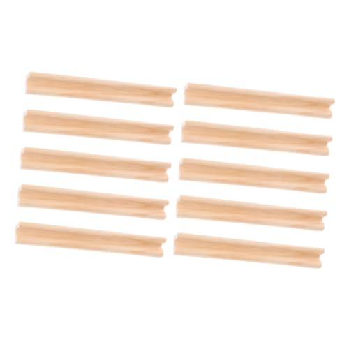 KICHOUSE 10 Stück Teiliges Holz Domino mit Stabilen Halterungen Multifunktionale Präsentationsbasis für Domino Karten und Steine für DIY Projekte und Spieleabende KICHOUSE 10 Stück Teiliges Holz Domino mit Stabilen Halterungen Multifunktionale Präsentationsbasis für Domino Karten und Steine für DIY Projekte und Spieleabende von KICHOUSE