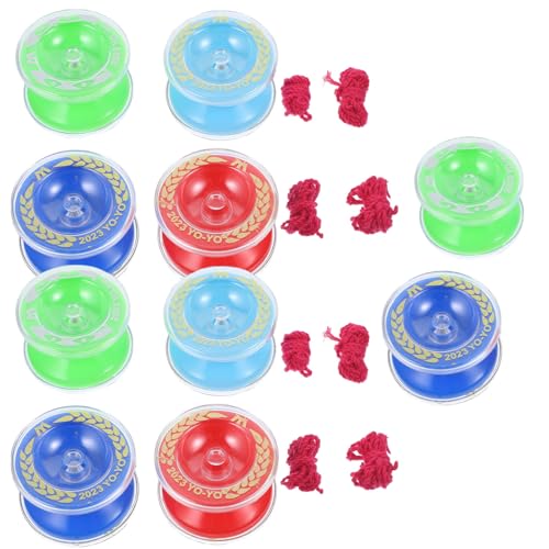 KICHOUSE 10 Stück Teiliges Mini Yoyo für Bunte Tragbare Lernspielzeuge für Draußen für Frühe Bildung und Gemeinsames KICHOUSE 10 Stück Teiliges Mini Yoyo für Bunte Tragbare Lernspielzeuge für Draußen für Frühe Bildung und Gemeinsames von KICHOUSE