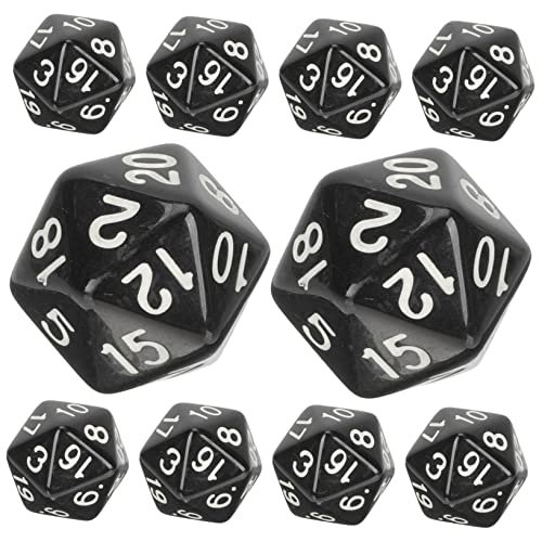 KICHOUSE 10 Stück Teiliges Seitiger Zahlenwürfel Mehrseitige Lernwürfel für Kompakte Leichte Spielwürfel für Mathematikunterricht Partyspiele und Heimgebrauch KICHOUSE 10 Stück Teiliges Seitiger Zahlenwürfel Mehrseitige Lernwürfel für Kompakte Leichte Spielwürfel für Mathematikunterricht Partyspiele und Heimgebrauch von KICHOUSE