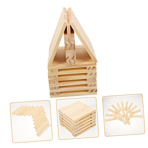 KICHOUSE 100 Stück Holz Dominosteine Bausteine Für Kleinkinder Holzklötze Stapelklötze Eltern Kind Spiel Party Balance Spielklötze Kinderspielzeug Kleinkinderspielzeug KICHOUSE 100 Stück Holz Dominosteine Bausteine Für Kleinkinder Holzklötze Stapelklötze Eltern Kind Spiel Party Balance Spielklötze Kinderspielzeug Kleinkinderspielzeug von KICHOUSE
