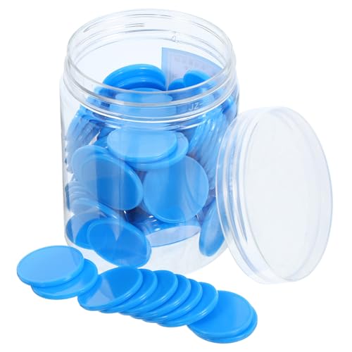 KICHOUSE 100 Stück Kleiner Spiel Chips für Kinder Zählchips aus Robustem Abs Kunststoff Blanko für Lernspiele für Klassenzimmer und Familienabende Kreative Spielmarken für Zählspiele KICHOUSE 100 Stück Kleiner Spiel Chips für Kinder Zählchips aus Robustem Abs Kunststoff Blanko für Lernspiele für Klassenzimmer und Familienabende Kreative Spielmarken für Zählspiele von KICHOUSE