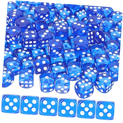 KICHOUSE 100 Stück Spielwürfel Farbige für Brettspiele Party Accessoire für Spieleabende und Versammlungen Leicht und Tragbar KICHOUSE 100 Stück Spielwürfel Farbige für Brettspiele Party Accessoire für Spieleabende und Versammlungen Leicht und Tragbar von KICHOUSE