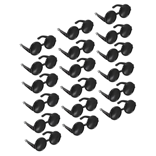 KICHOUSE 100St Mini-Brille Puppe Plüsch Figur Miniatur geldgeschenke Weihnachten weihnachsgeschenk weihnsgeschenke stilvolles Brillenspielzeug auffällige Gläserdekore Plastik Black KICHOUSE 100St Mini-Brille Puppe Plüsch Figur Miniatur geldgeschenke Weihnachten weihnachsgeschenk weihnsgeschenke stilvolles Brillenspielzeug auffällige Gläserdekore Plastik Black von KICHOUSE