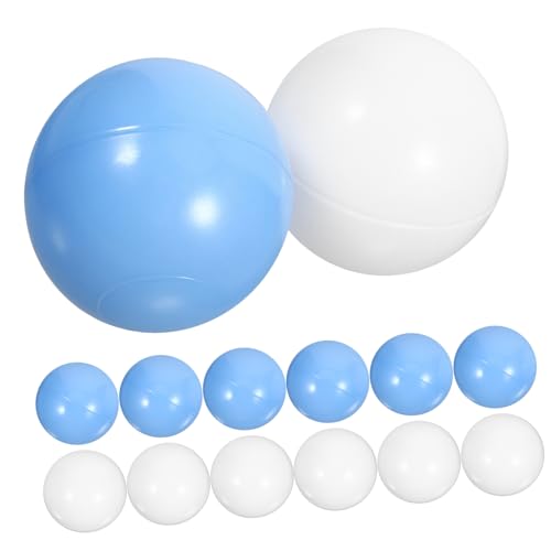 KICHOUSE 100Stücke Runde Ozeankugeln Für Teiliges Aus Bunten Ungiftigen Spielbällen Für Pools Spielzelte Und Ballgruben Hand Augen Koordination Und Spielspaß von KICHOUSE
