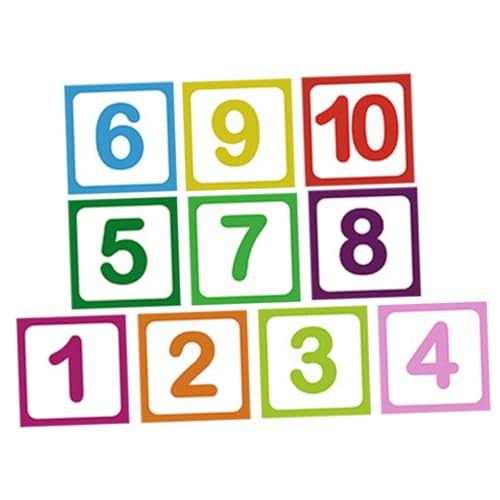 KICHOUSE 10Blätter Abnehmbare Bodenaufkleber für Kinderzimmer Selbstklebende Spielaufkleber mit Dekorative Wandaufkleber für Kindergarten und Heimdekoration Material KICHOUSE 10Blätter Abnehmbare Bodenaufkleber für Kinderzimmer Selbstklebende Spielaufkleber mit Dekorative Wandaufkleber für Kindergarten und Heimdekoration Material von KICHOUSE