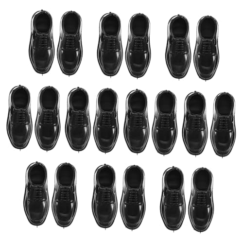 KICHOUSE 10Paare Männerschuhe im Maßstab Puppenhaus Zubehör für Puppen Kunststoff Figuren Sneaker Mikro Landschaftsdekorationen und Requisiten KICHOUSE 10Paare Männerschuhe im Maßstab Puppenhaus Zubehör für Puppen Kunststoff Figuren Sneaker Mikro Landschaftsdekorationen und Requisiten von KICHOUSE
