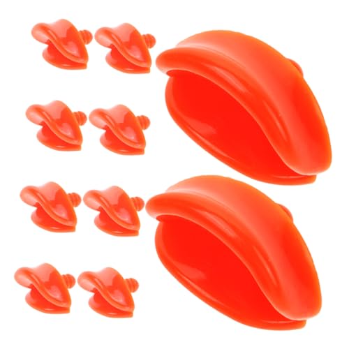 KICHOUSE 10Stücke DIY Ente Schnabel Zubehör aus Kunststoff für Tier Puppen Ersatzteile für Mund Kreative Bastelideen für Plüschtiere KICHOUSE 10Stücke DIY Ente Schnabel Zubehör aus Kunststoff für Tier Puppen Ersatzteile für Mund Kreative Bastelideen für Plüschtiere von KICHOUSE