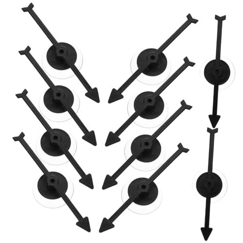 KICHOUSE 10Stücke Pfeilspinner Saugnapf Brettspielzubehör für Tabletop Gaming für Partys Familientreffen und Kreative Spielegestaltung von KICHOUSE