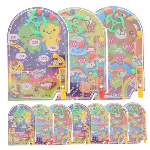 KICHOUSE 10Stücke Teiliges Kreatives Flipper für Tragbares Tischspiel zur Verbesserung von Hand Auge Koordination und Fingerkraft für Familienunterhaltung KICHOUSE 10Stücke Teiliges Kreatives Flipper für Tragbares Tischspiel zur Verbesserung von Hand Auge Koordination und Fingerkraft für Familienunterhaltung von KICHOUSE