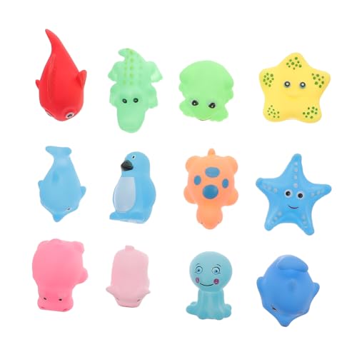 KICHOUSE 12 Stück Badespielzeug Für Schwimmendes Badespielzeug Badewanne Poolspielzeug Für Babys Badespielzeug Für Tiere Vinyl KICHOUSE 12 Stück Badespielzeug Für Schwimmendes Badespielzeug Badewanne Poolspielzeug Für Babys Badespielzeug Für Tiere Vinyl von KICHOUSE