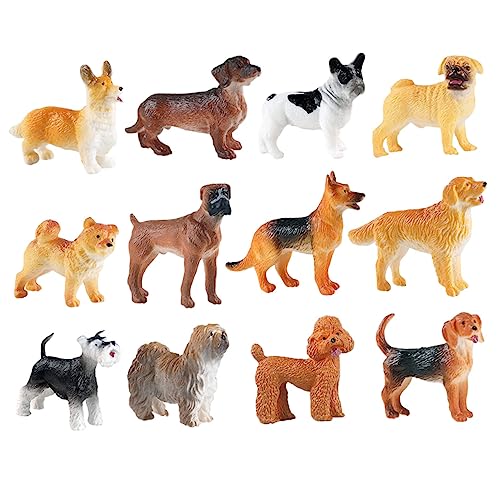 KICHOUSE 12 Stück Mini -tierfiguren Tiere Für Miniatur Hunde Klein Winzig Statue Welpenfiguren Interessante Welpenmodelle Mikrolandschaftsdekor Harz KICHOUSE 12 Stück Mini -tierfiguren Tiere Für Miniatur Hunde Klein Winzig Statue Welpenfiguren Interessante Welpenmodelle Mikrolandschaftsdekor Harz von KICHOUSE