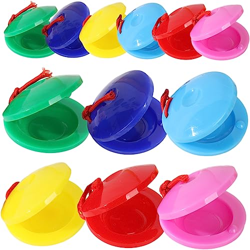 KICHOUSE 12 Stück Schlaginstrument Für Musikinstrumente Fingerkastagnetten Für Kinderinstrument Kastagnetten Aus Kunststoff Für Castanets Für Plastik KICHOUSE 12 Stück Schlaginstrument Für Musikinstrumente Fingerkastagnetten Für Kinderinstrument Kastagnetten Aus Kunststoff Für Castanets Für Plastik von KICHOUSE